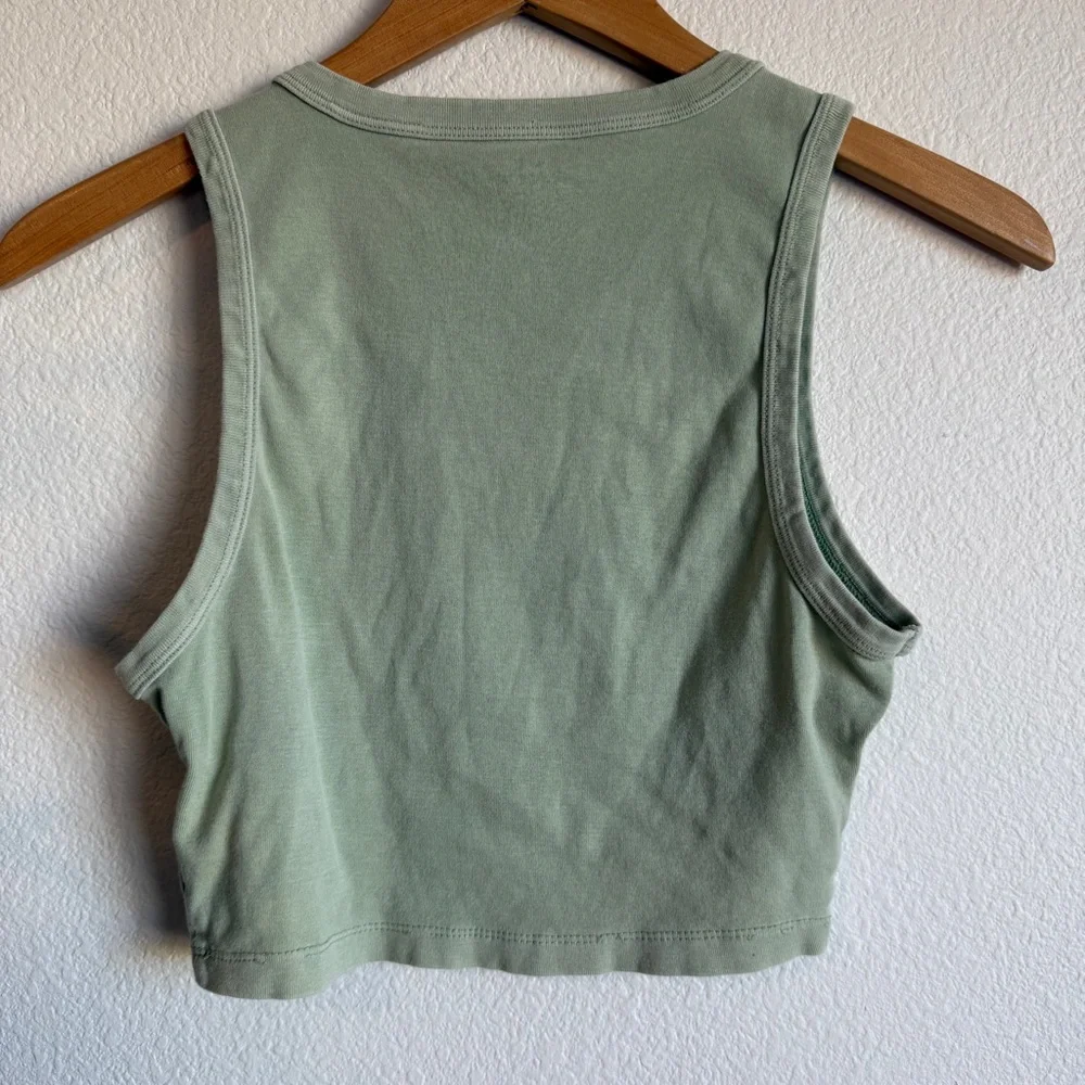 O’Neill Graphic Coastal Cropped Tank Top Sleeveless Cotton Women’s Size X-Small - Picture 3 of 5